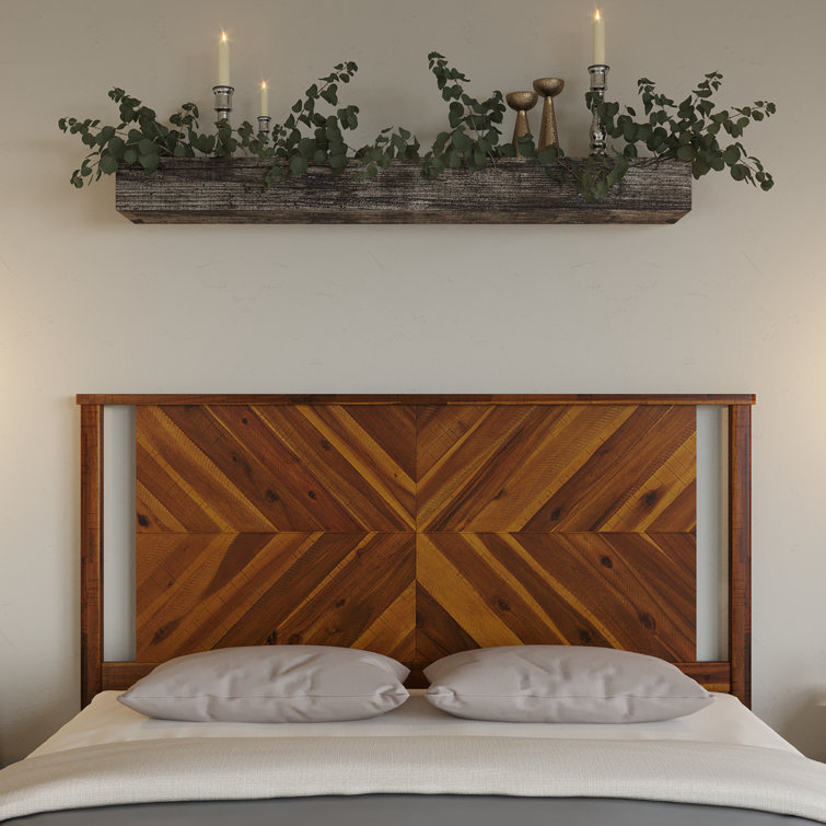 Millwood Pines Vivian Solid Wood Rustic Headboard & Reviews - Wayfair ...